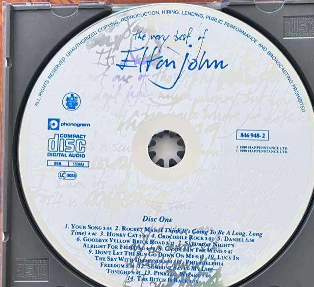 The very best of Elton John (1990) - 846947-2