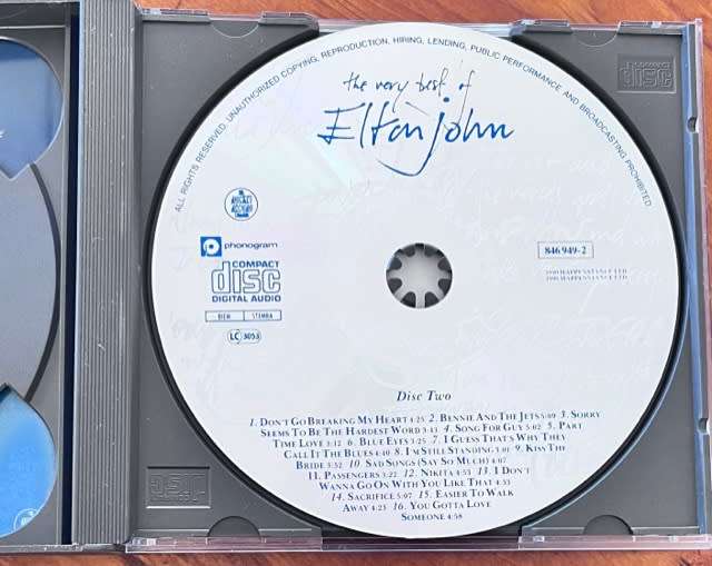 The very best of Elton John (1990) - 846947-2