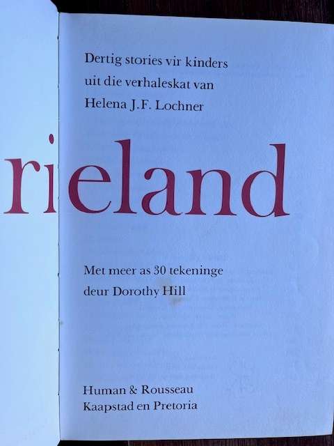 Storieland - Helena J.F. Lochner (1977)