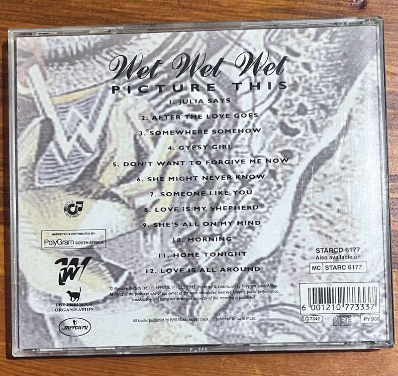 Picture this - Wet Wet Wet (STARCD 6177)