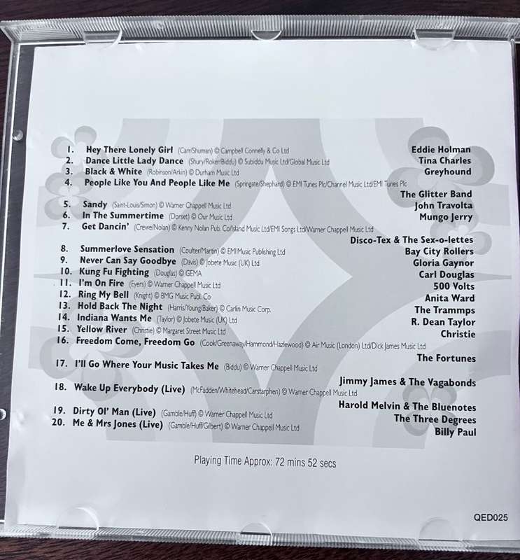 70`s Collection Volume two (QED025)