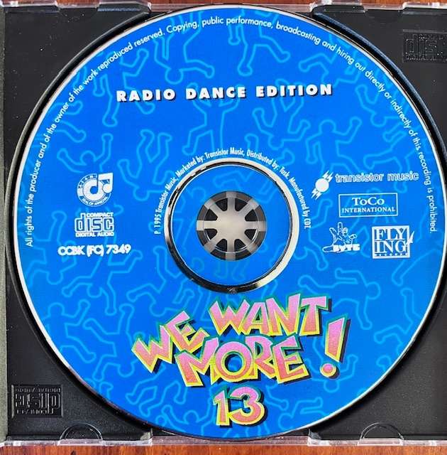 We want more 13 - Radio Dance Edition (1995) CCBK (FC) 7349