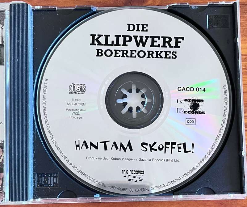 Hantam Skoffel - Die Klipwerf Boereorkes (GACD014)