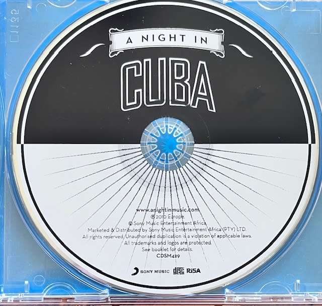 A Night in Cuba - The music of Cuba (CDSM429)