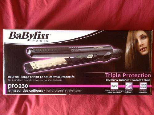 BabyBliss pro230 hair straightener