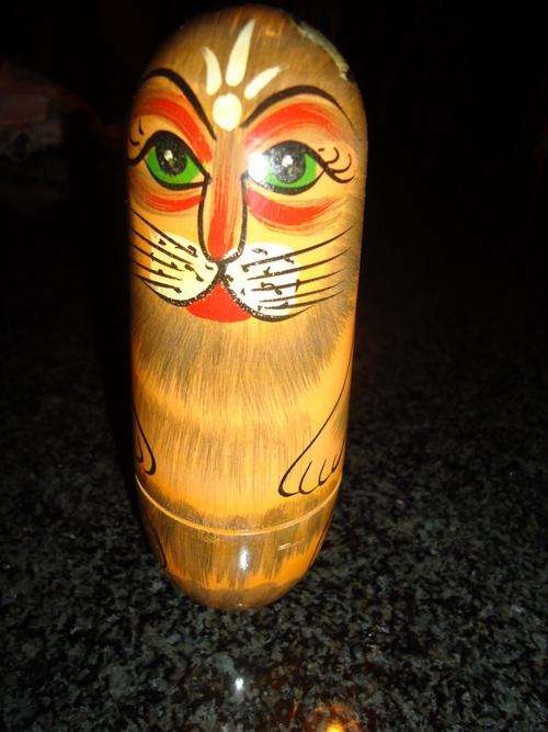 RUSSIAN-CAT STACKING DOLLS