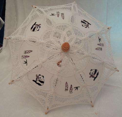 PANDA UMBRELLA FOR DOLLS OR TEDDY BEARS