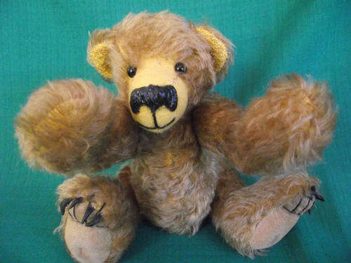 CUTE HANDMADE MOHAIR TEDDY BEAR