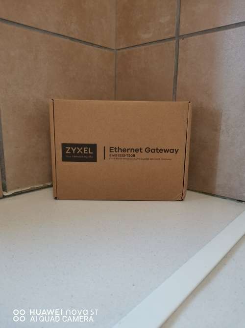 Zyxel EMG3525-T50B Dual-Band Wireless AC/N Gigabit Ethernet Gateway Fibre Router