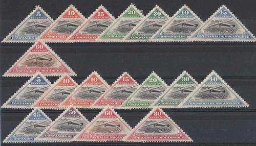 CV ++++R450.00 MM Mozambique SG 261 - 269 x 2 + SG270