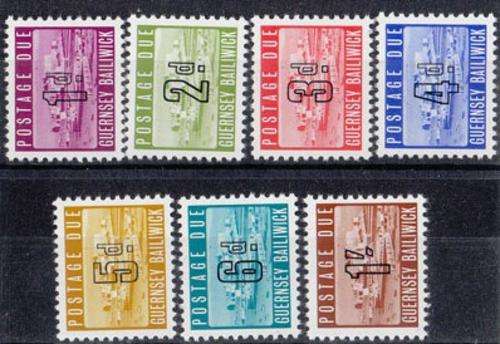 CV ++R450.00  UM Guernsey Postage Dues. SGD1-SGD7