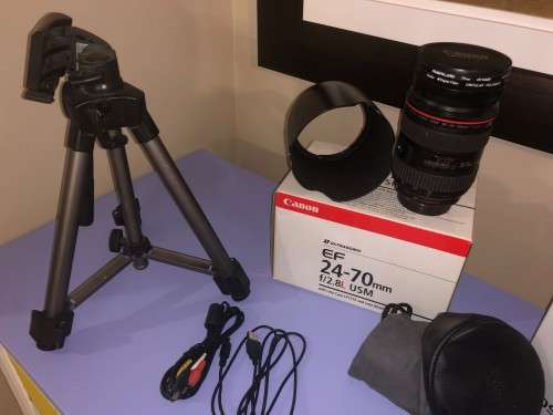 Canon D60 Body & EF 24_70mm f2.8L USM Lens