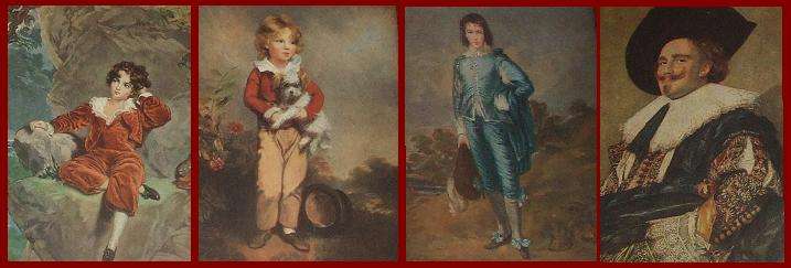 4 World Famous framed prints, Ideal for nice grouping