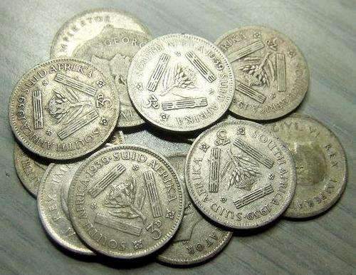 1939 KGV Bulk Lot of 80% Silver 3 pences