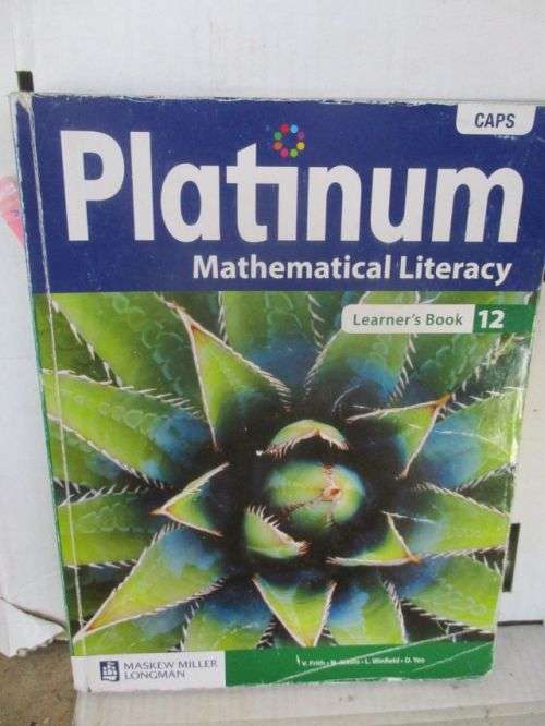 PLATINUM MATHEMATICAL LITERACY LEARNER'S BOOK GRADE 12(CAPS)