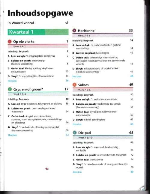 PLATINUM;AFRIKAANS HUISTAAL;LEERDERBOEK 12