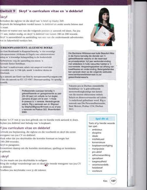 PLATINUM;AFRIKAANS HUISTAAL;LEERDERBOEK 12