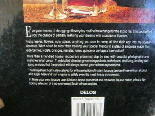 LIQUEURS,MAKE YOUR OWN----JEAN DICKSON