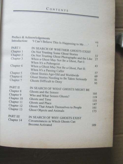 GHOSTS,IN SEARCH OF GHOSTS---IAN WILSON