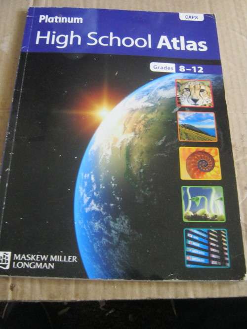 PLATINUM HIGH SCHOOL ATLAS,GRADES 8-12(CAPS)