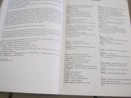 TREES OF THE KRUGER NATIONAL PARK, FIELD GUIDE---PIET VAN WYK
