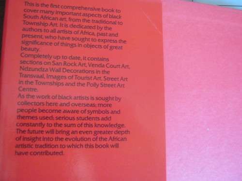 AFRICAN ART IN SOUTHERN AFRICA,FROM TRADITION TO TOWNSHIP