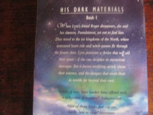 HIS DARK MATERIALS TRILOGY---PHILLIP PULLMAN