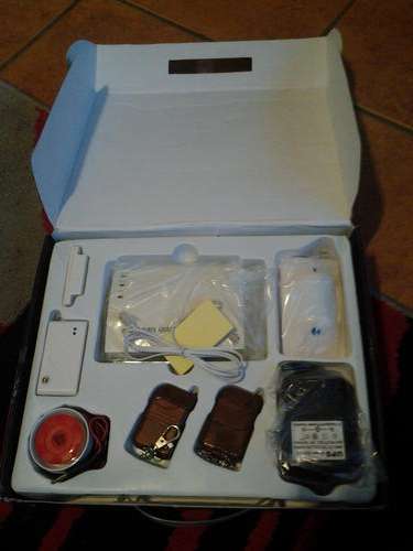 WIRELESS BURGLAR ALARM SYSTEM