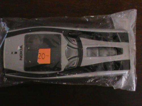 NOKIA COVER BLACK & SILVER