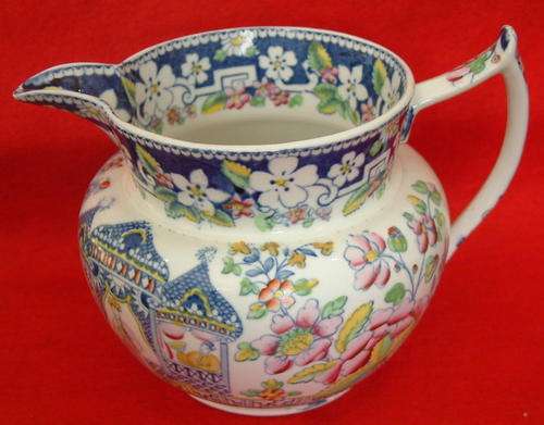 Martin, Shaw and Cope `Improved China` Jug 1815-1827 Ref.MSC2