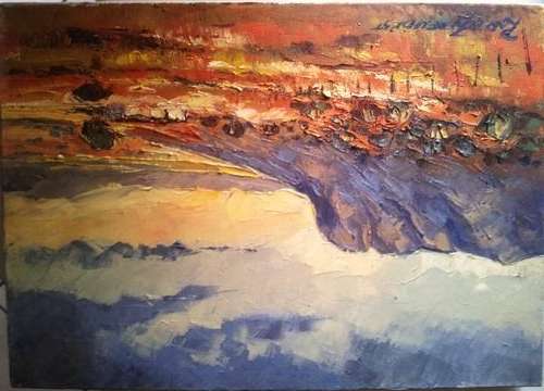 MOUNTAIN LANDSCAPE - ROBERT BADENHORST -