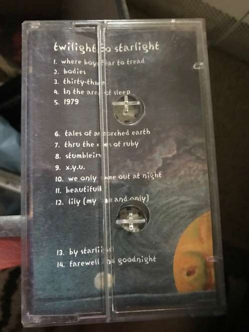 The Smashing Pumpkins  twighlight to starlight cassette local pressing