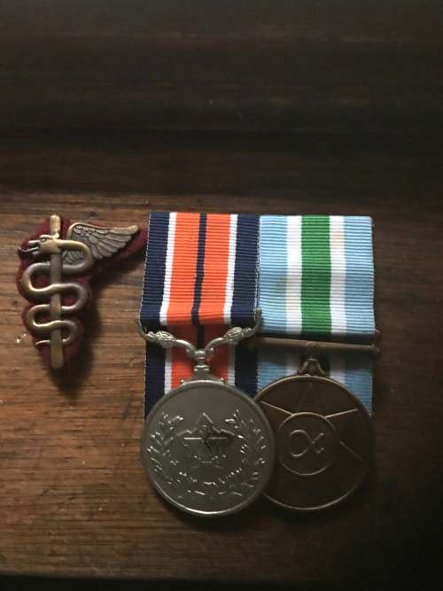 Border war period Medal set belonged to medic