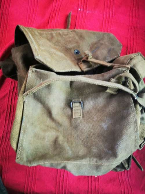 Patt 64/ Rhodesian army kidney pouches x2