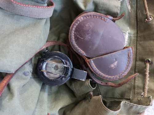 Rhodesian army small back pack plus compass