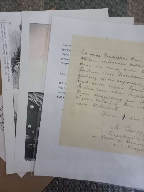 Vice admiral Max Looff letter (for Julian only )