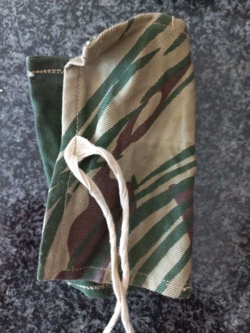 Rhodesian army  camo small sewing kit bag.