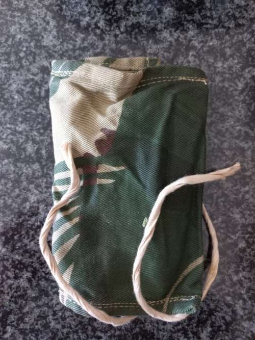 Rhodesian army  camo small sewing kit bag.