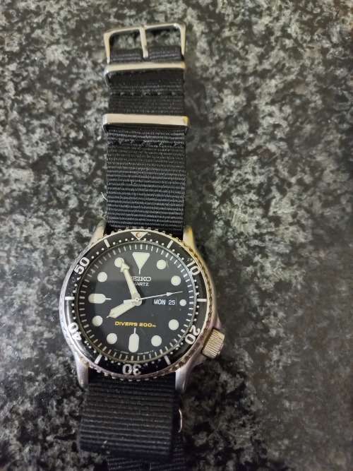 Vintage Seiko Divers watch 89' Quartz movement