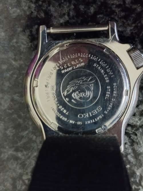 Vintage Seiko Divers watch 89' Quartz movement