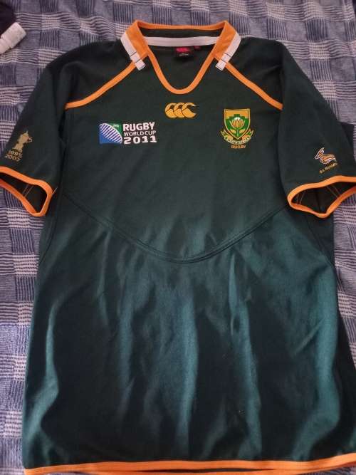 Springbok Rugby jersey 2011 World cup.