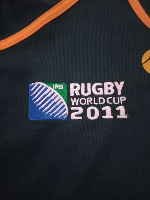Springbok Rugby jersey 2011 World cup.