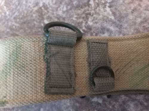 Rhodesian army p69 web belt .