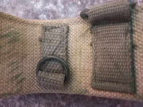 Rhodesian army p69 web belt .