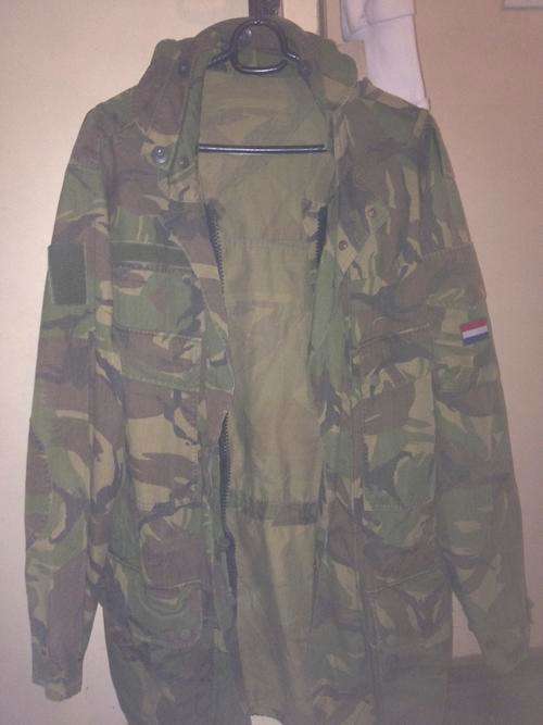 Camouflage jacket from the Netherlands original