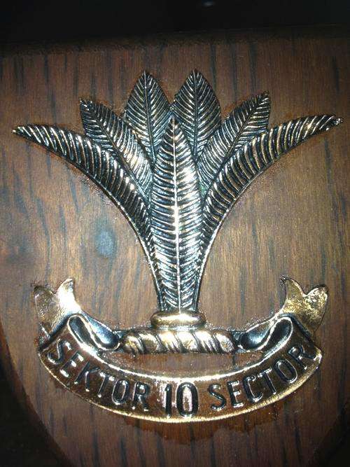 Border War SWA Sektor 10 sector 10 plaque