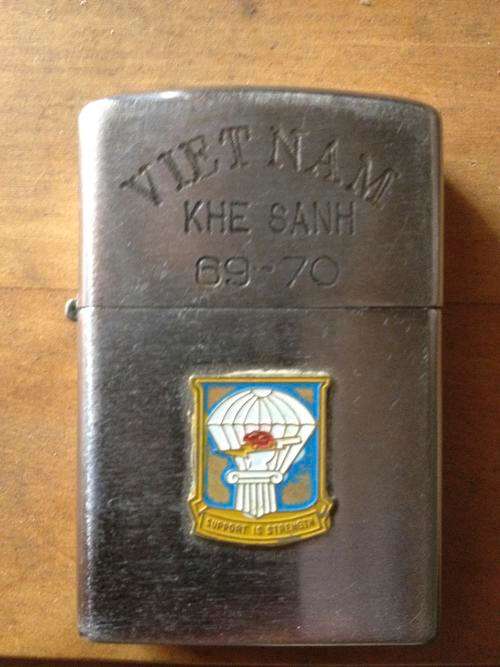 "Zippo" Viet Nam Era KHE SAHH 70'S