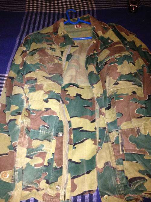 Belgian para smock as used in the Congo 1958 size XL