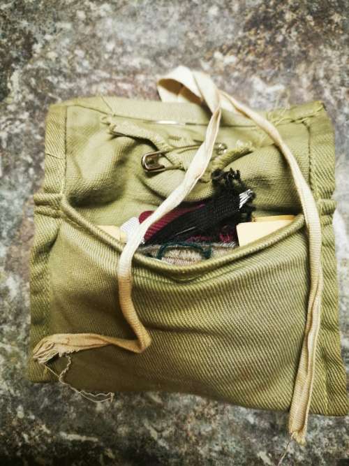 Rhodesian army sewing kit.