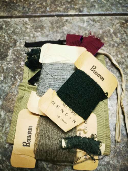 Rhodesian army sewing kit.